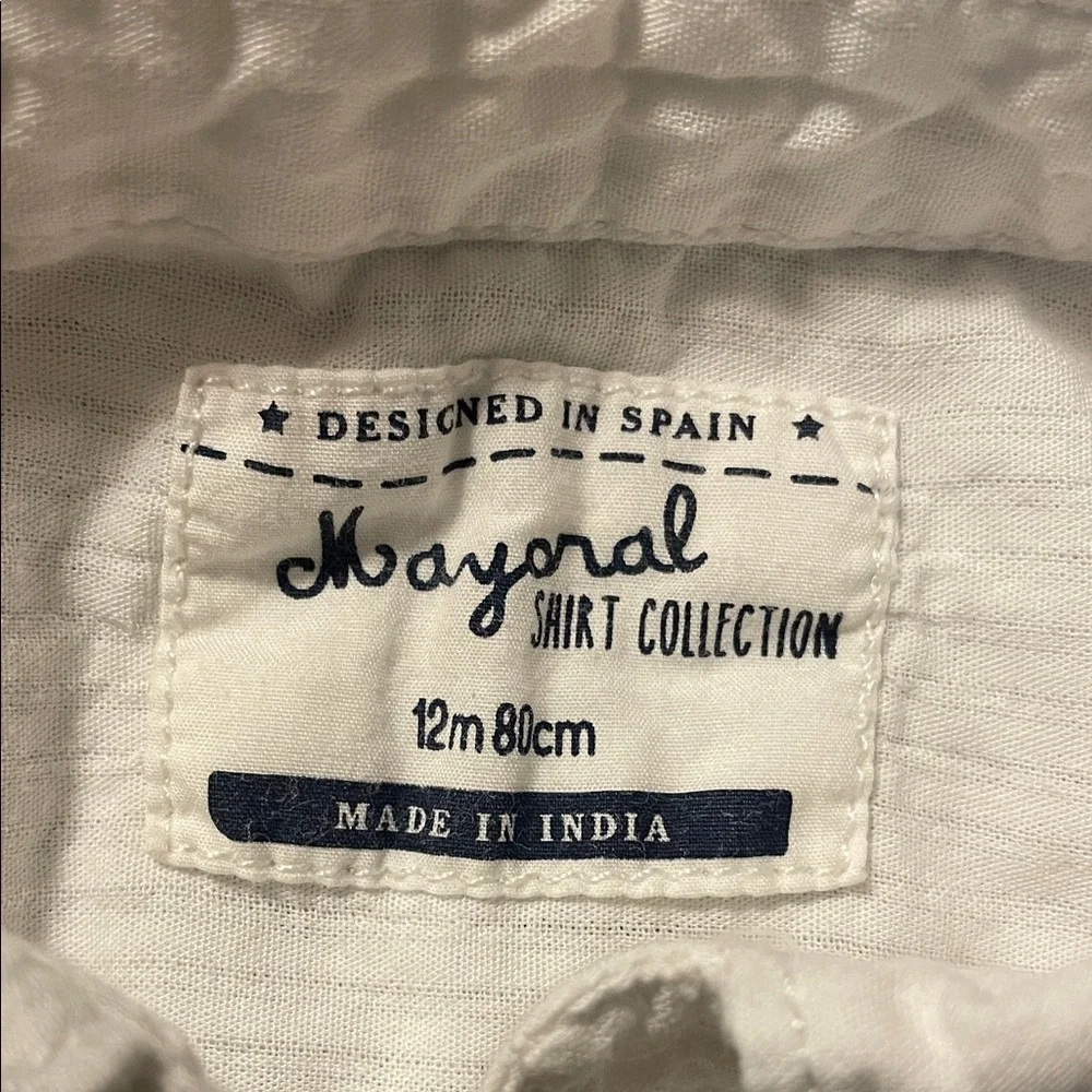Mayoral Shirt Collection pre owned
